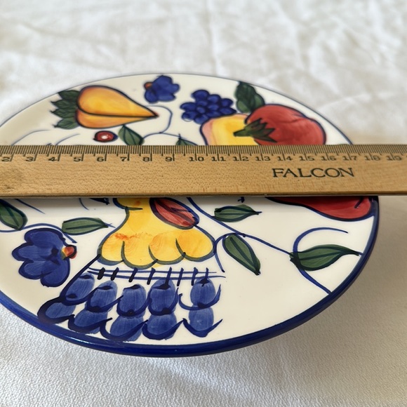 Styles-Eyes by Baum Bros Rooster and Fruits Mini Tray - Picture 4 of 4